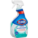 Clorox Bleach Foamer Bathroom and Shower Cleaner Spray, Ocean Mist / Clorox Bleach Foamer Limpiador en spray para baño y ducha, Niebla del Oceano
