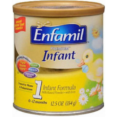Fórmula infantil Enfamil para bebés de 12,5 oz