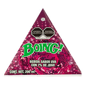 Boing Uva Triangulo 200 ml./Boing Grape Triangle
