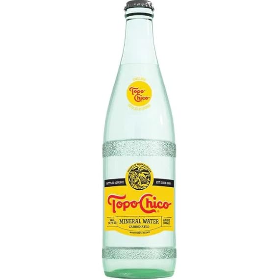 Topo Chico Mineral Water Vidrio 12 fl. oz. / 355 ml.