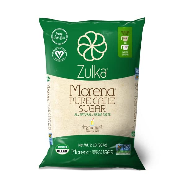 Zulka Pure Cane Sugar 2 lb./Azúcar de caña pura Zulka