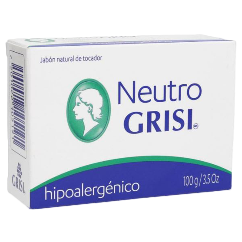 Jabón hipoalergénico neutro Grisi /Grisi Jabon Neutro Hipoalergénico 3.5 oz.