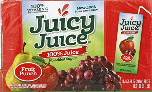 Jugo Jugo Ponche de Frutas paquete de 8.