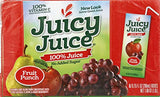 Jugo Jugo Ponche de Frutas paquete de 8.