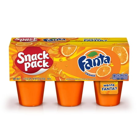 Snack Pack Fanta Orange 6 pk.