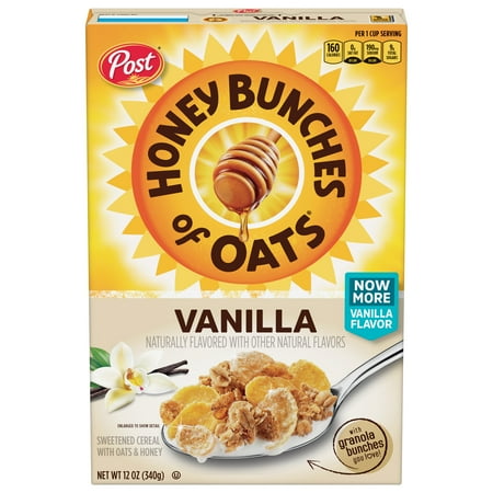 Post Honey Bunches of Oats Vainilla 12 oz. / Post Honey Bunches of Oats Vainilla 12 oz.