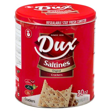 DUX SALTINES CRACKERS 28 OZ