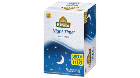 Bolsitas de té de hierbas para la noche Hindu Linden Tilo (20 unidades)
