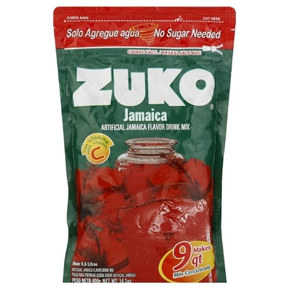 Zuko Mezcla de bebidas, Jamaica 14.1 oz