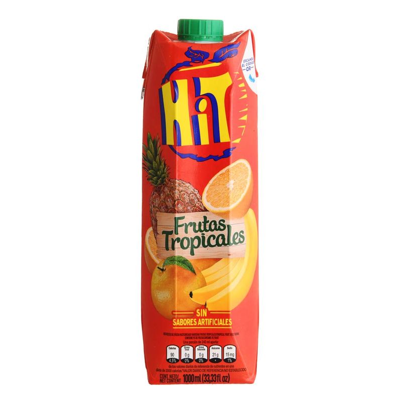 Hit Tropical Fruit Juice 1L