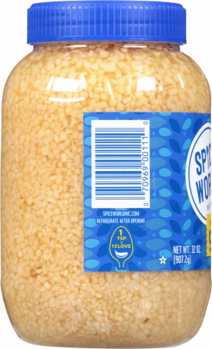 Spice World Ajo Picado sin Grasa 32 oz-32 oz 