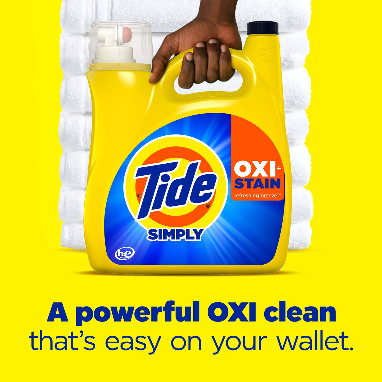 Tide Simply Oxi Boost + Ultra Quitamanchas, Brisa Refrescante