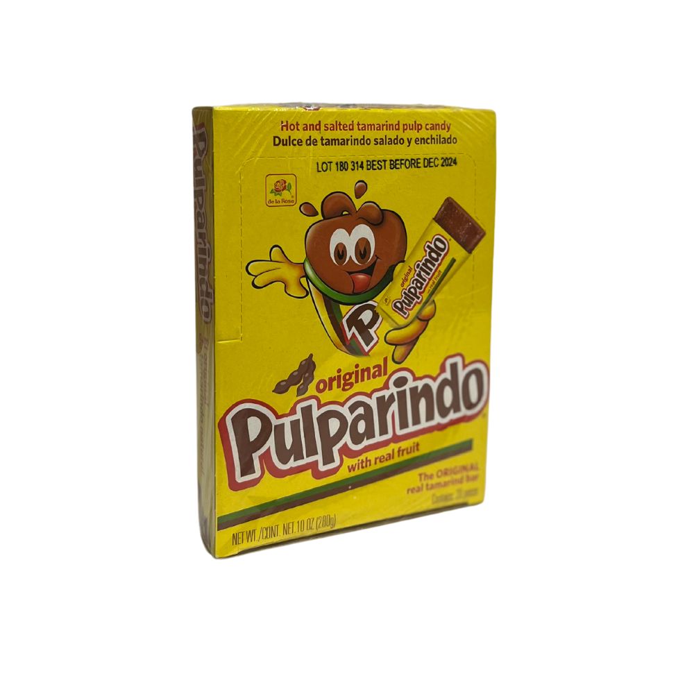 De La Rosa  Pulparindo Regular 20 ct. / 10 oz. / 280 gr./ De La Rosa Pulparindo Regular 20 ct. / 10 oz. / 280 gr.