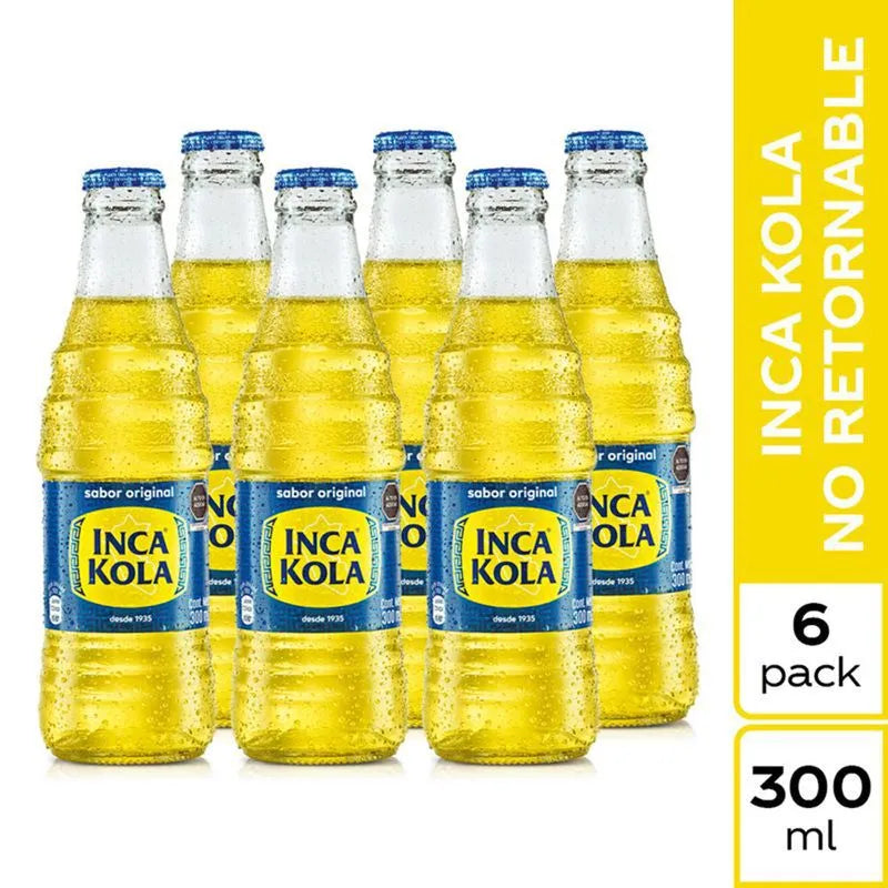 Inca Cola 6 pk. /  12 oz.