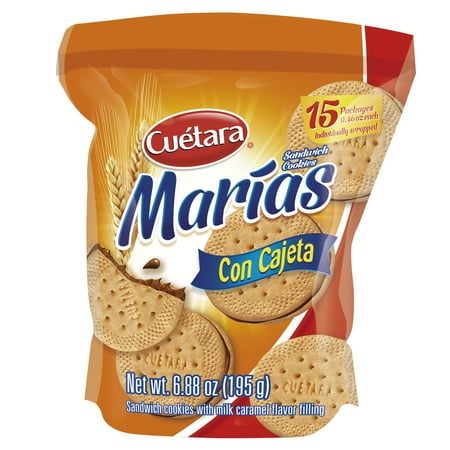 Cuétara Marías Sandwich Cookies Con Cajeta 6.88 oz