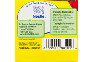 Caldo Maggi sabor carne - 20 unidades