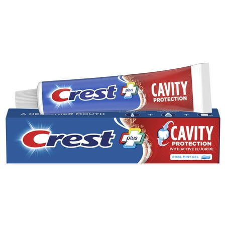 Crest Cavity Protection Toothpaste Gel Cool Mint / Crest Pasta de Dientes en Gel Menta Fría 5.7 Oz.
