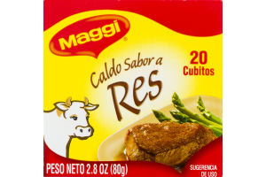 Maggi Beef Flavor Bouillon  - 20 CT