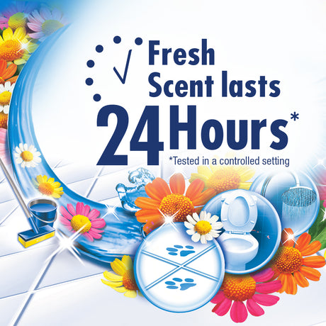 Fabuloso Liquid All Purpose Cleaner with Bleach Alternative, Spring Fresh / Fabuloso Limpiador líquido multiusos con alternativa al blanqueador, Spring Fresh 