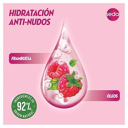 Sedal Hidratación Anti Nudos Crema Peinar 300 ml / Hidratacion Anti Nudos Crema Peinar