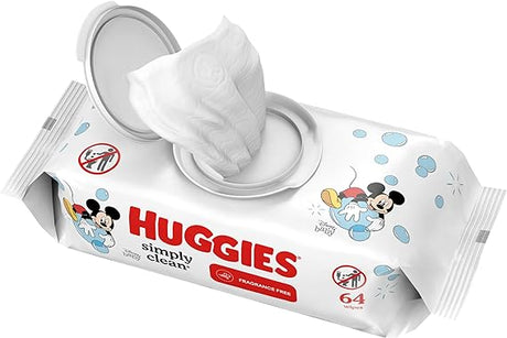 Huggies Simply Clean Baby Fragrance Wipes 16 oz / Huggies Simply Clean Toallitas con fragancia para bebés