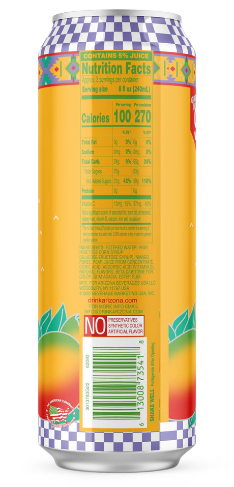 Arizona Mucho Mango 23 fl. oz.