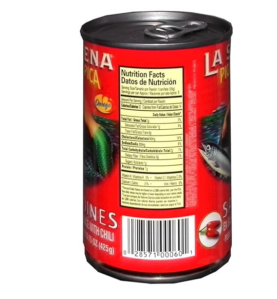 La Sirena Sardinas Pica Pica Salsa De Tomate 15 oz