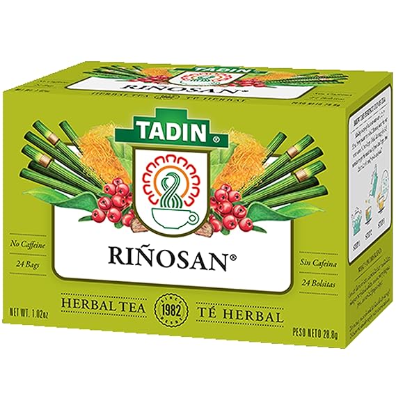 Tadin Rinosán 24 ct. 1.02/Tadin Té De Riñosan 24 Bolsas