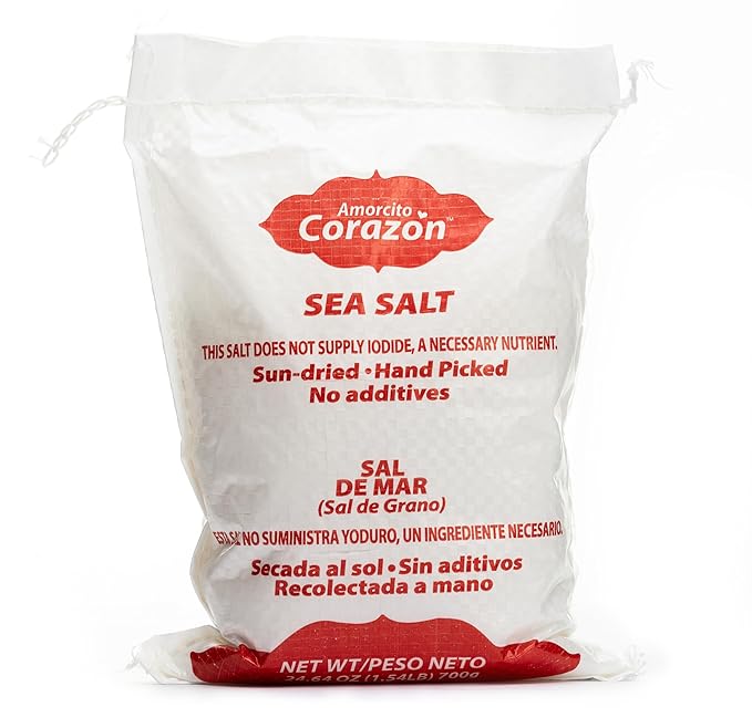 Amorcito Corazón Sal Marina 700 g - Sal natural para cocina gourmet