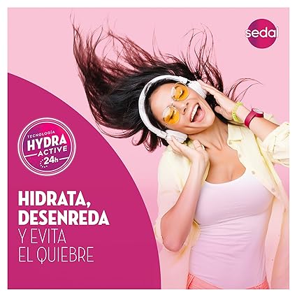 Sedal Hidratación Anti Nudos Crema Peinar 300 ml / Hidratacion Anti Nudos Crema Peinar
