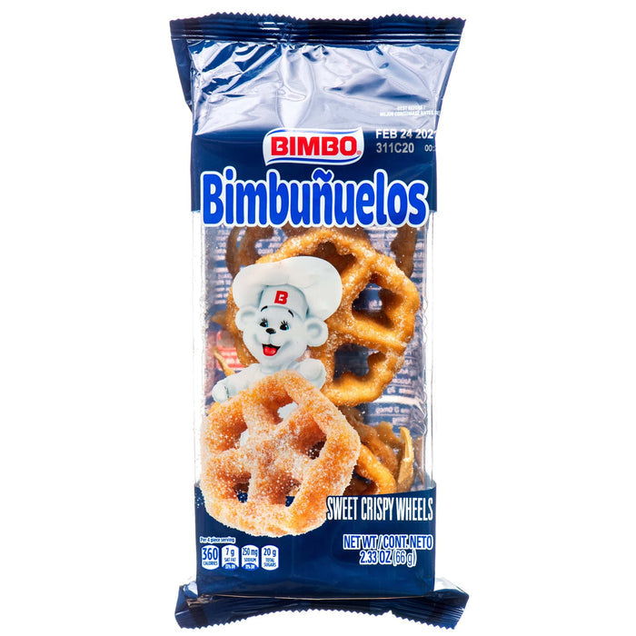 Bimbo Crispy Wheels Pastelería 2.30 oz./Bimbo Crispy Wheels Pastelería