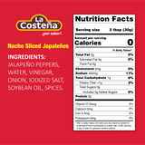 La Costeña Nachos Chiles Jalapeños Encurtidos / Nachos La Costeña Chiles Jalapeños En Escabeche 12oz 
