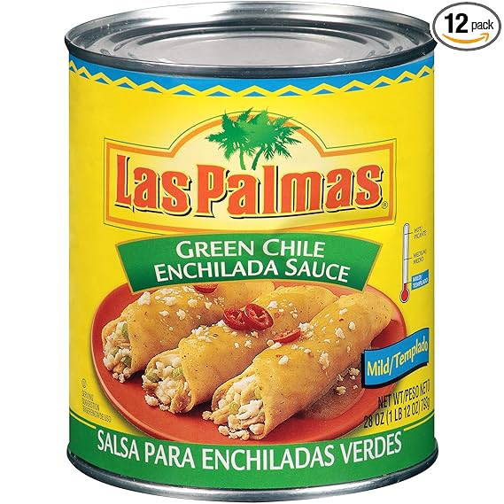 Salsa para Enchiladas Las Palmas Chile Verde, Suave, 28 Onzas / Salsa para Enchiladas Las Palmas Chile Verde, Suave, 28 Onzas