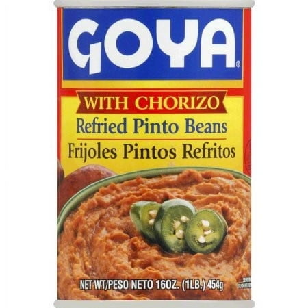 Frijoles Pintos Refritos Con Chorizo ​​GOYA / Goya Frijoles Pintos Refritos con Chorizo ​​16 Oz.