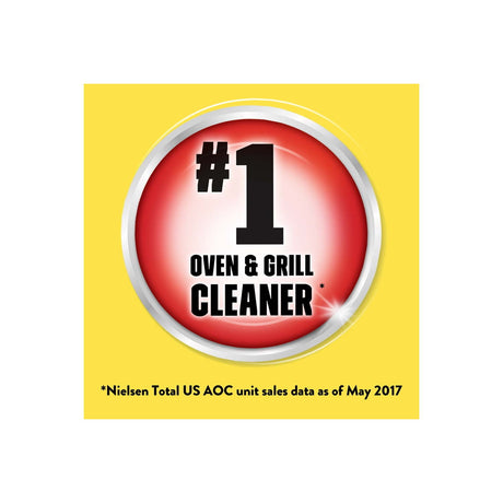 Easy-Off Fume Free Oven Cleaner Spray, Lemon , Removes Grease / Limpiador en aerosol para hornos sin humo Easy-Off, limón, elimina la grasa 