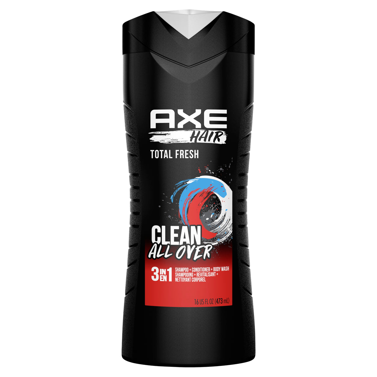 Axe Hair Total Fresh Clean All Over / Axe Hair Limpieza total y fresca por todas partes