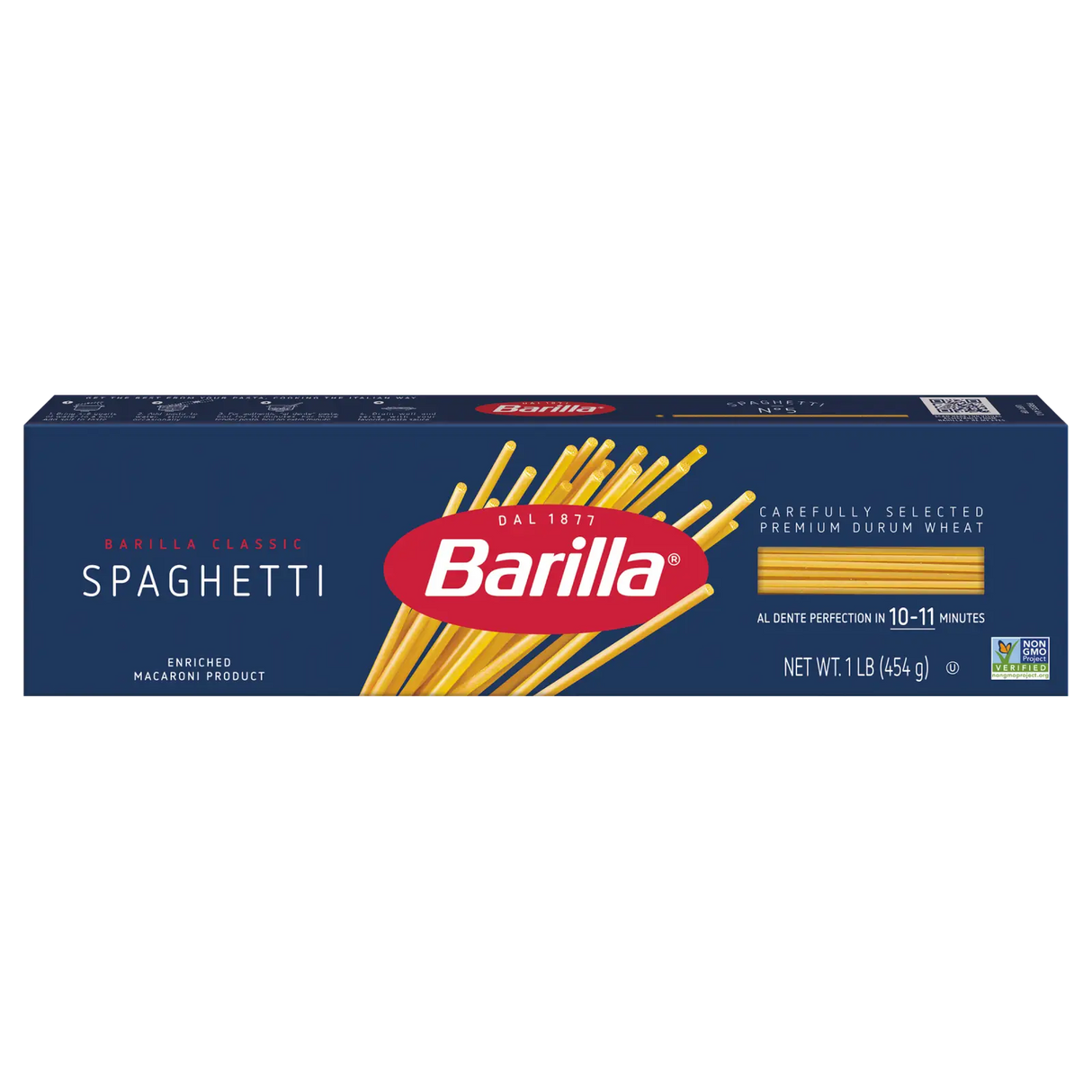 Barilla Espaguetis 454 g Barilla Spaghetti 16 oz - Pasta clásica para platos italianos