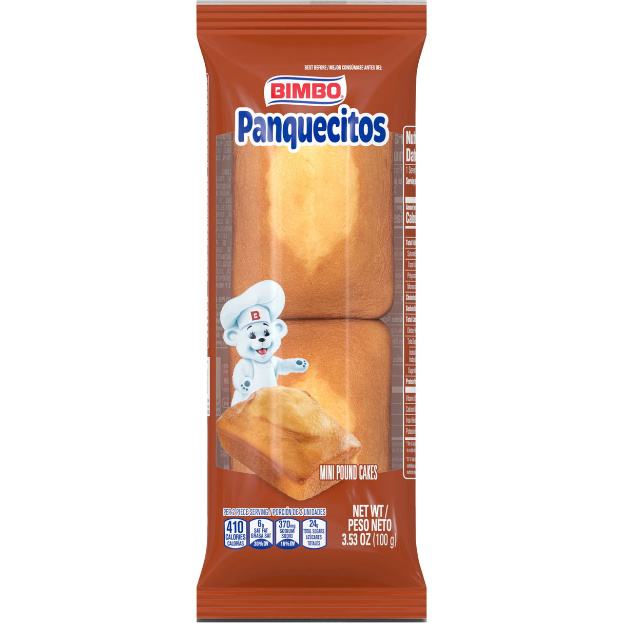 Bimbo Mini Bizcocho 3.52 oz/ Bimbo Mini Bizcocho 