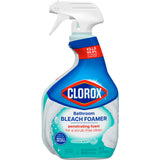Clorox Bleach Foamer Bathroom and Shower Cleaner Spray, Ocean Mist / Clorox Bleach Foamer Limpiador en spray para baño y ducha, Niebla del Oceano