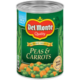 DEL MONTE Verduras enlatadas, guisantes y zanahorias, 14,5 oz / DEL MONTE Vegetales Enlatados, Guisantes y zanahorias 14,5 oz.