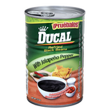 Frijoles Negros Refritos Ducales Con Jalapeño. 15 onzas / Ducal Frijoles Negros Refritos con Jalapeño 15oz