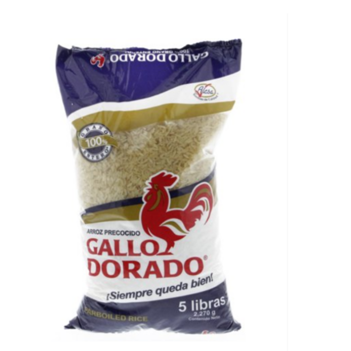 ARROZ Gallo Dorado 80 OZ / Arroz Gallo Dorado 5 Lb.