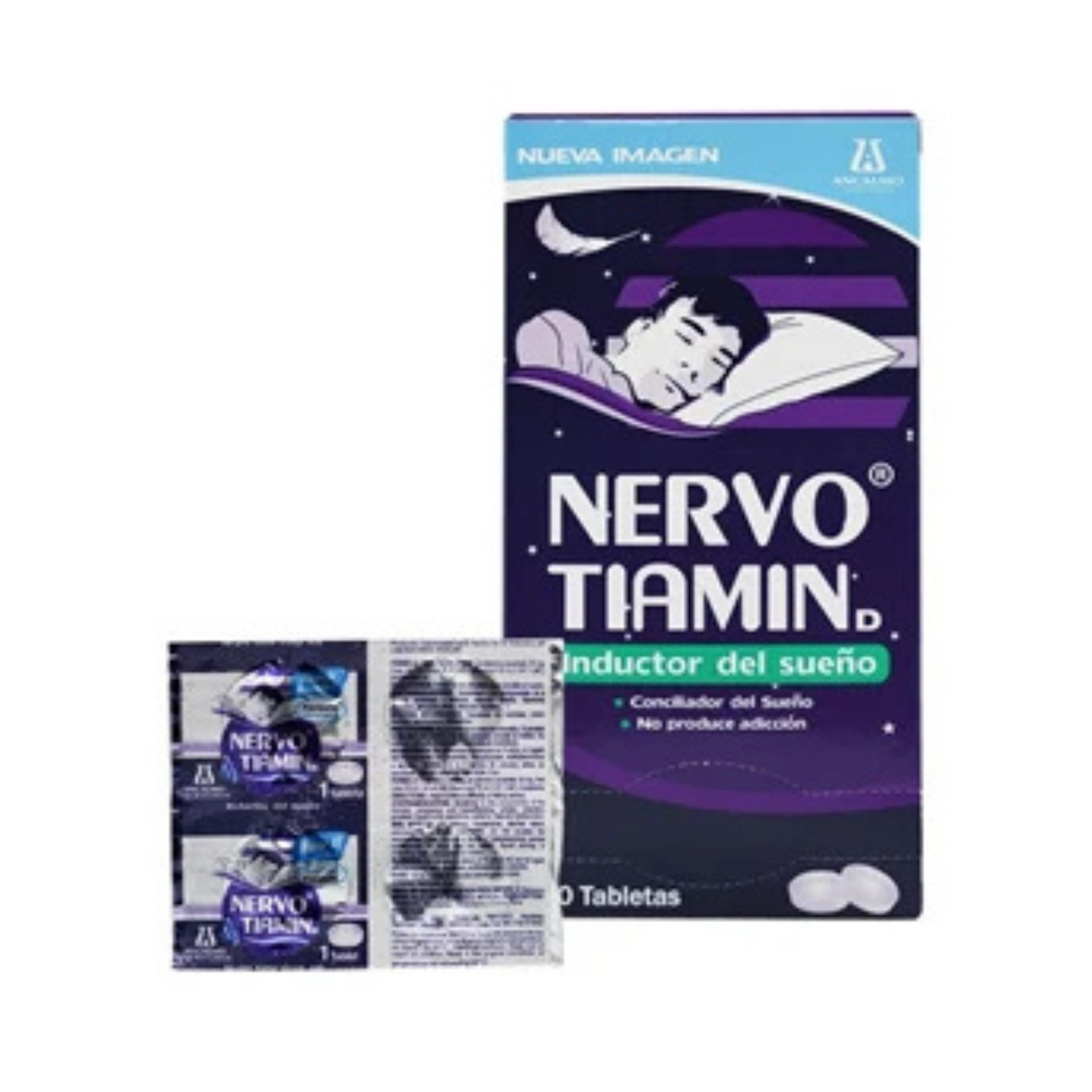 Nervo Tiamina 4 capsulas.