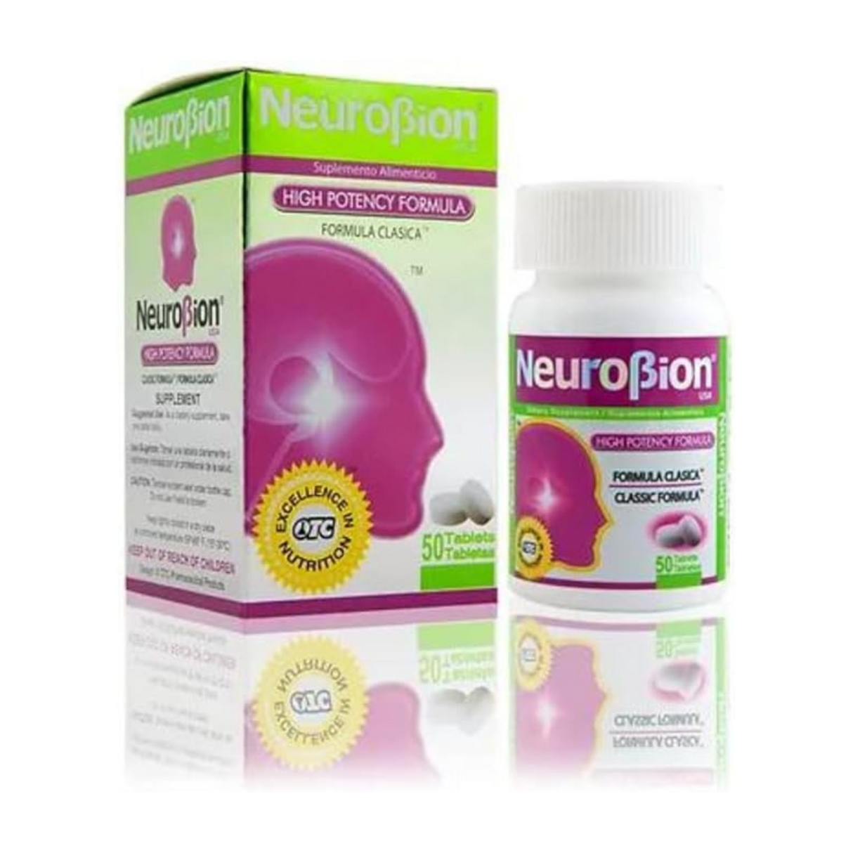 Neurobion 50 tabletas.