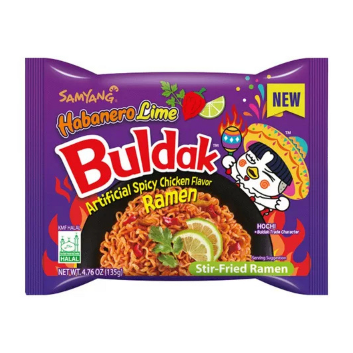 Budak Ramen Habanero Limón 4.76 oz./