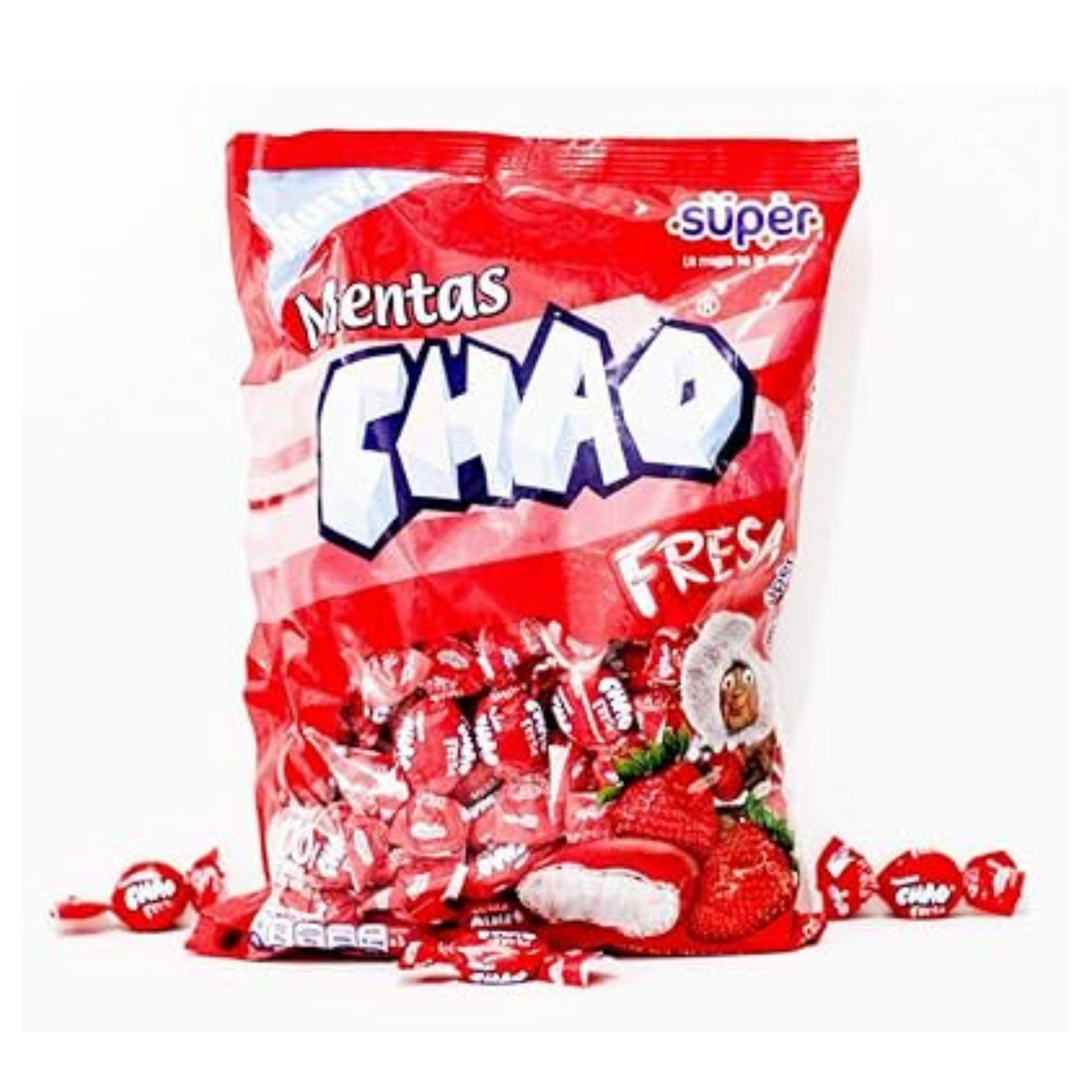 Chao Strawberry Mints 100 ct.