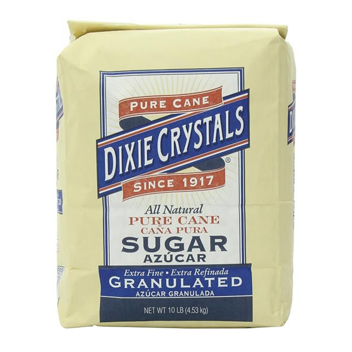 Crystal Azucar Granulada 10 Lb./Crystal Granulated Sugar