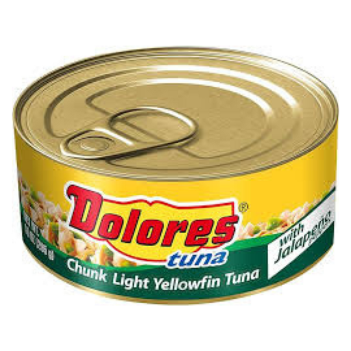 Atún Aleta Amarilla Claro Dolores Chunk Con Jalapeño 10 oz. / 295 gr.