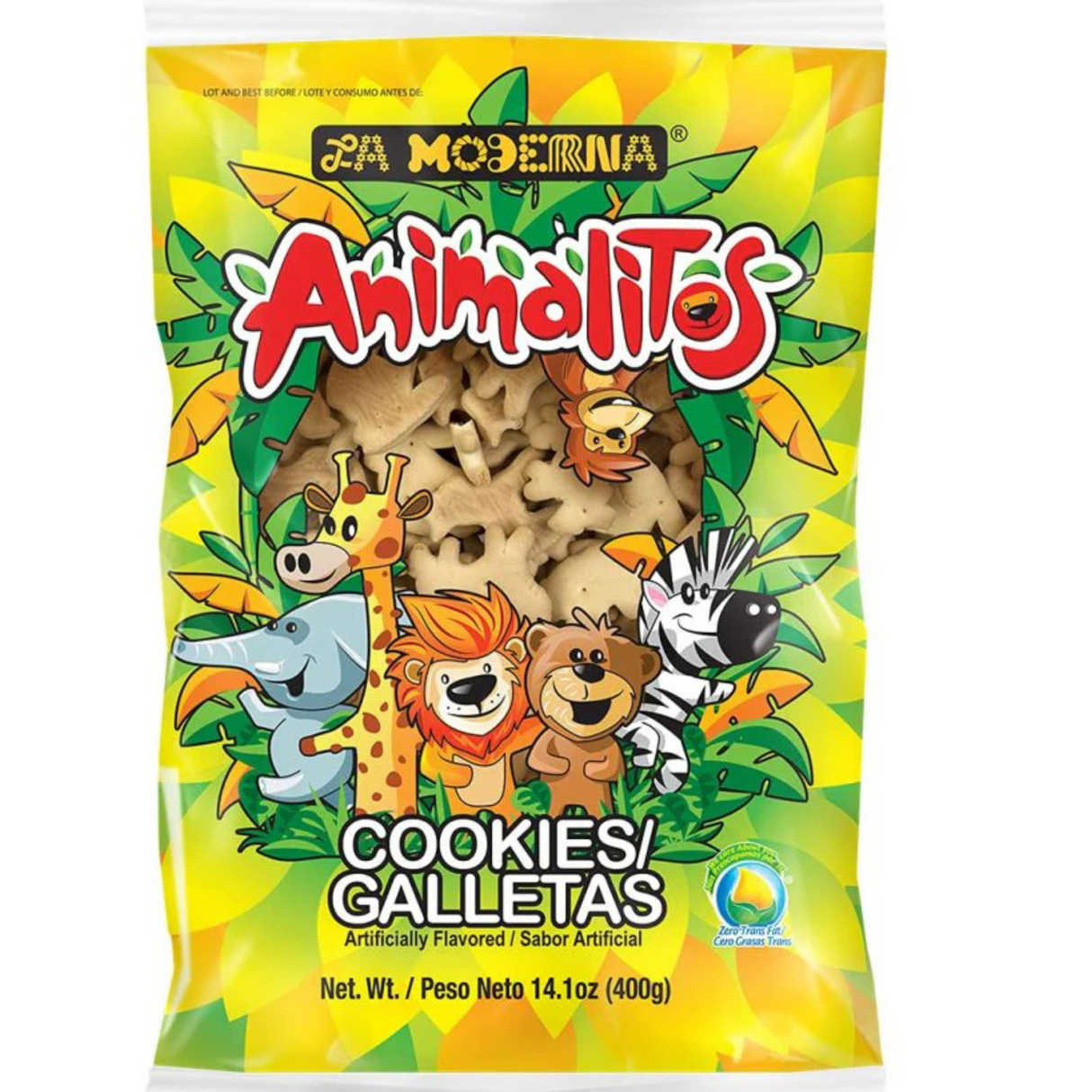 Galletas Animales La Moderna 400 gr. |Galletas de animales La Moderna 