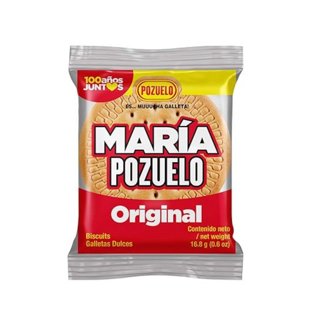 Galletas Pozuelo María Bolsa Original 0.6 oz. / 16.8 gr.
